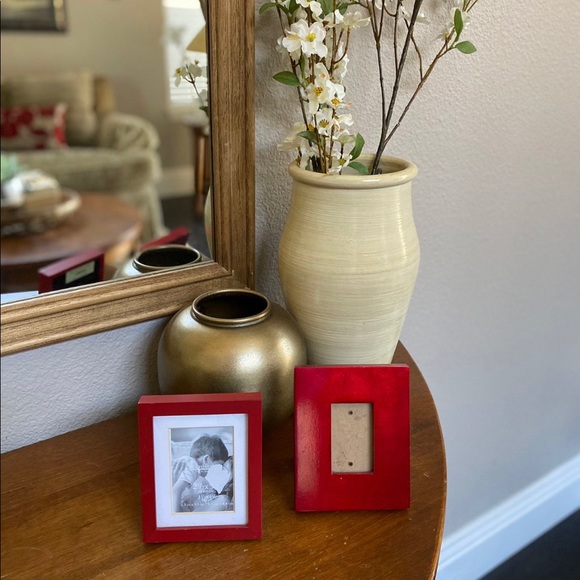 Accents 2 Pack Small Red Picture Frames Poshmark